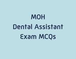 MOH Anesthesia Exam MCQs
