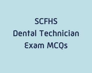 SCFHS Anesthesia Exam MCQs