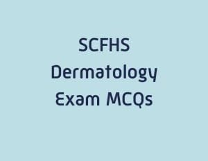 SCFHS Anesthesia Exam MCQs